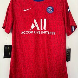 NWT Nike Paris Saint-Germain 2020/2021 pre-match jersey